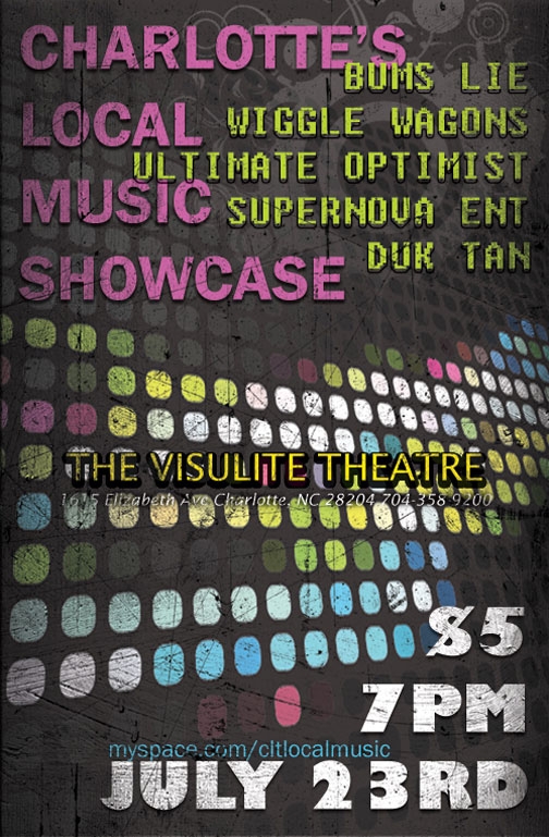 CHARLOTTE'S LOCAL MUSIC SHOWCASE with BUMS LIE